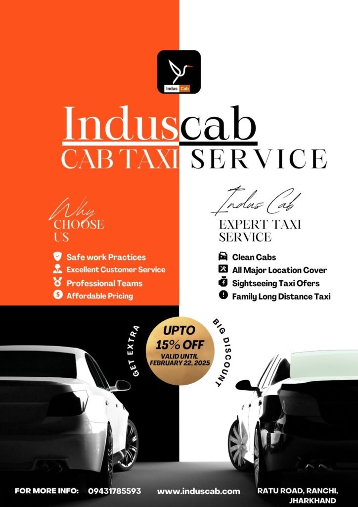 Online taxi booking Ranchi